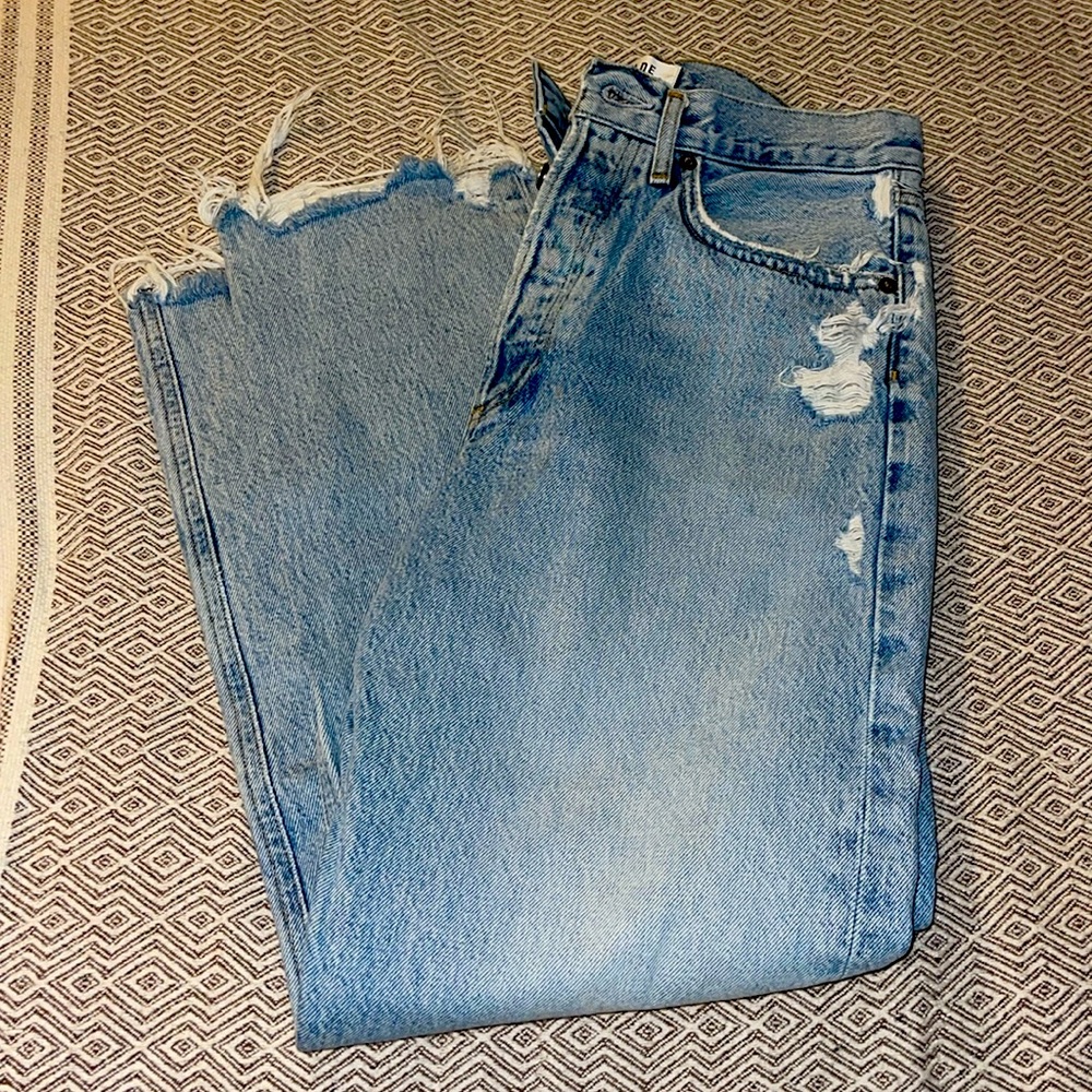 AGOLDE LA Deconstructed Jeans